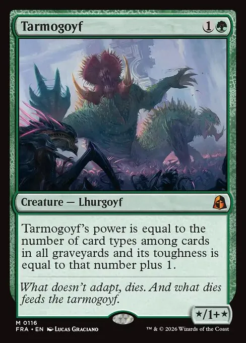 Tarmogoyf · Reality Fracture 116/7