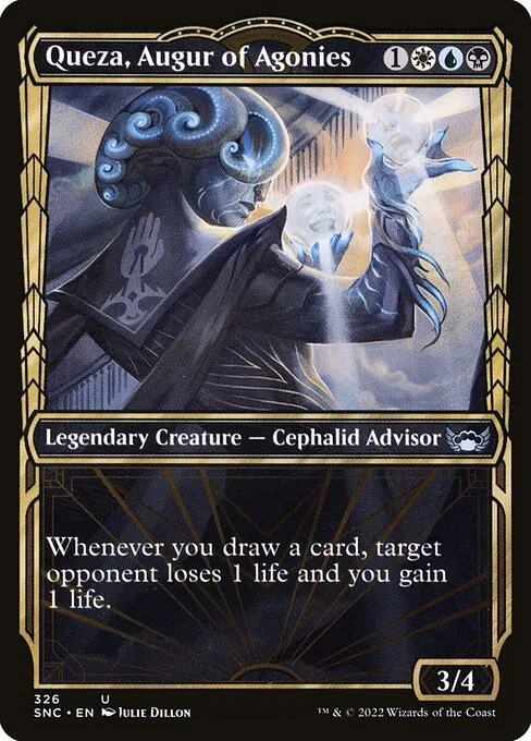 Queza, Augur of Agonies · Streets of New Capenna 326/513