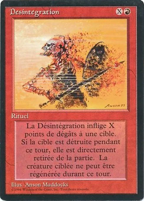 Disintegrate · Foreign Black Border 142/307