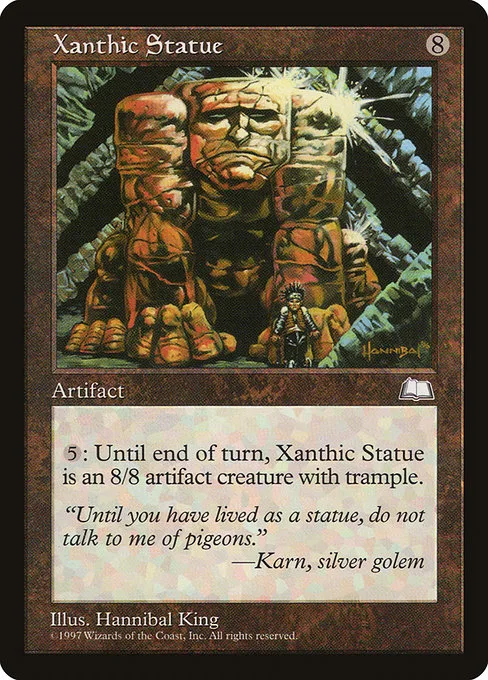 Xanthic Statue · Weatherlight 163/167