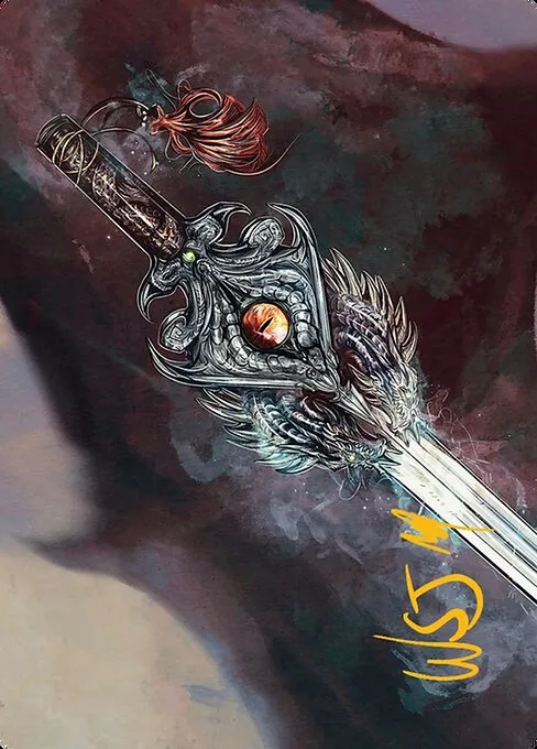 Dragonfire Blade // Dragonfire Blade · Tarkir: Dragonstorm Art Series 40/54