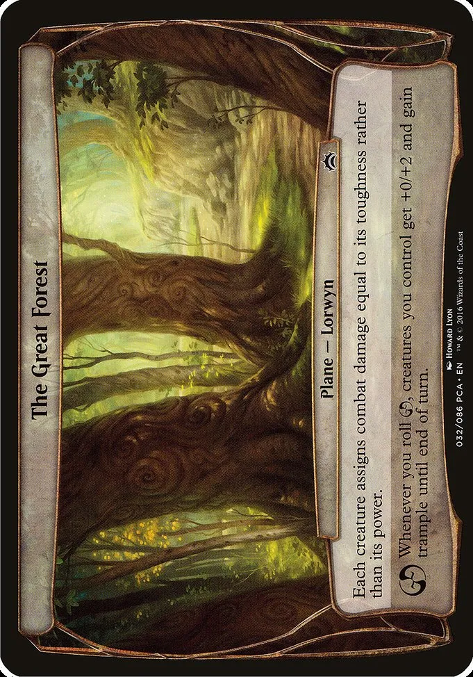 The Great Forest · Planechase Anthology Planes 32/86