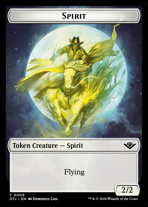 Spirit · Outlaws of Thunder Junction Tokens 5/19
