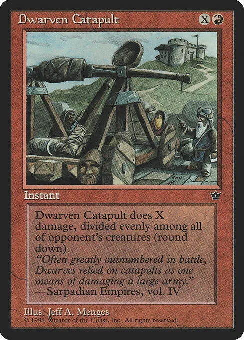 Dwarven Catapult · Fallen Empires 51/187