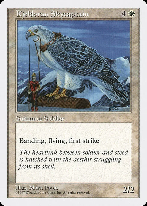 Kjeldoran Skycaptain · Fifth Edition 45/460