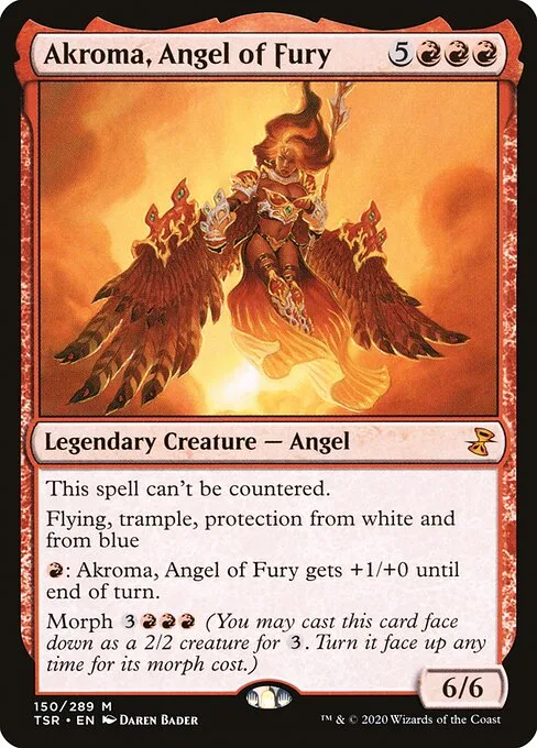 Akroma, Angel of Fury · Time Spiral Remastered 150/411