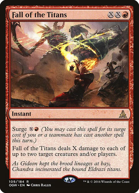 Fall of the Titans · Oath of the Gatewatch 109/187
