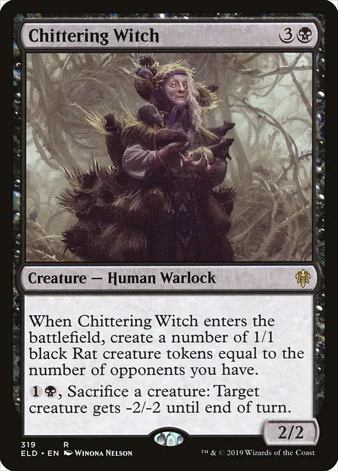 Chittering Witch · Throne of Eldraine 319/398