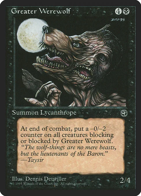 Greater Werewolf · Homelands 51/140
