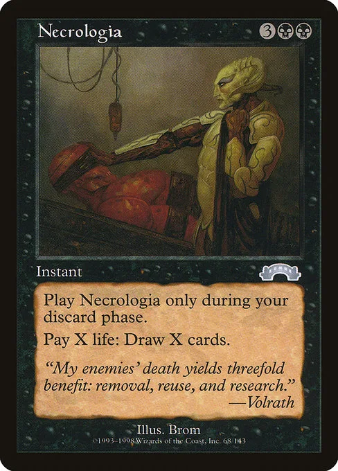 Necrologia · Exodus 68/143