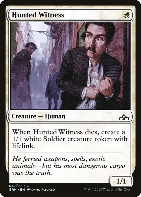 Hunted Witness · Guilds of Ravnica 15/273