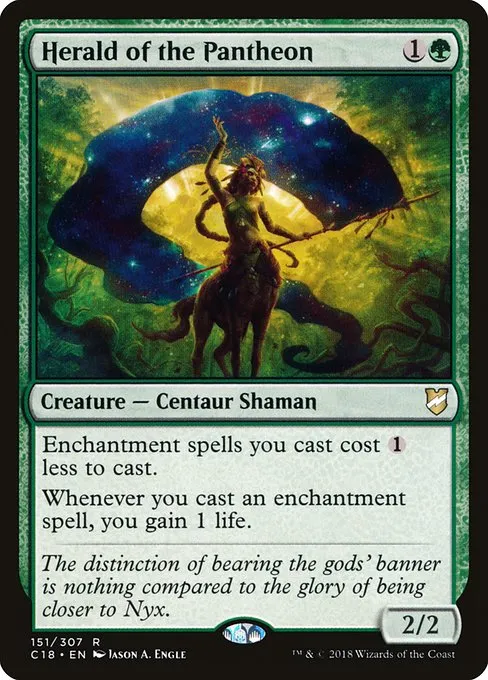 Herald of the Pantheon · Commander 2018 151/307