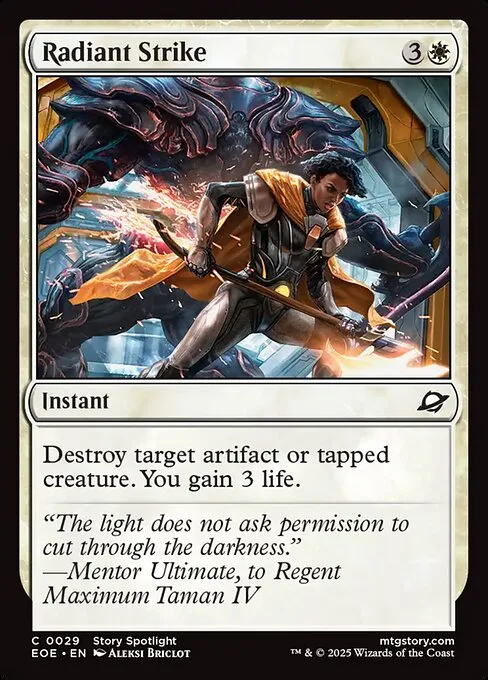 Radiant Strike · Edge of Eternities 29/400
