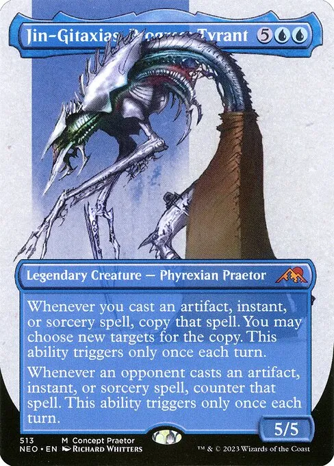 Jin-Gitaxias, Progress Tyrant · Kamigawa: Neon Dynasty 513/531