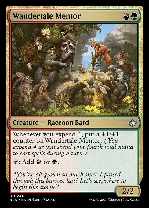 Wandertale Mentor · Bloomburrow 240/398
