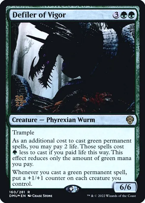 Defiler of Vigor · Dominaria United Promos 160s/161
