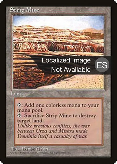 Strip Mine · Fourth Edition Foreign Black Border 363/378