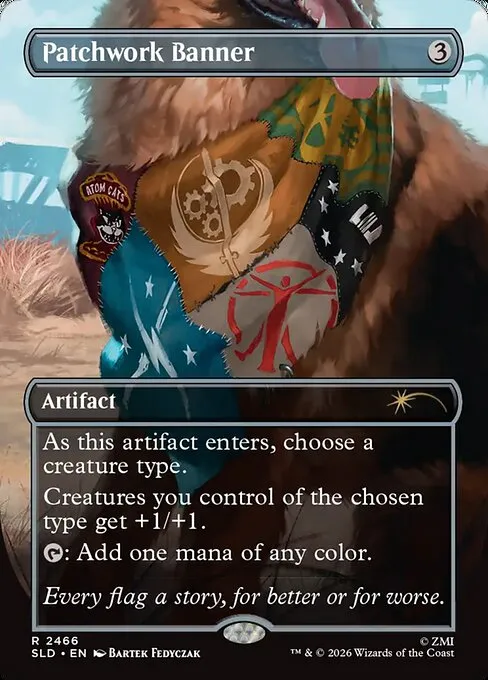 Patchwork Banner · Secret Lair Drop 2466/2547