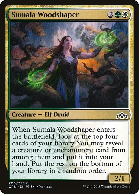 Sumala Woodshaper · Guilds of Ravnica 200/273