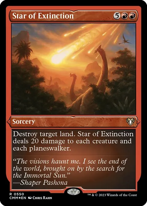 Star of Extinction · Commander Masters 550/1067