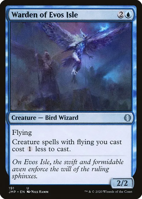 Warden of Evos Isle · Jumpstart 191/497