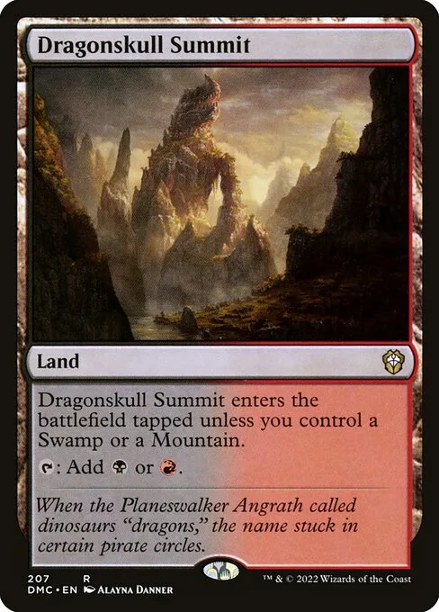Dragonskull Summit · Dominaria United Commander 207/240
