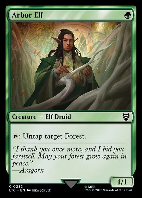 Arbor Elf · Tales of Middle-earth Commander 232/591