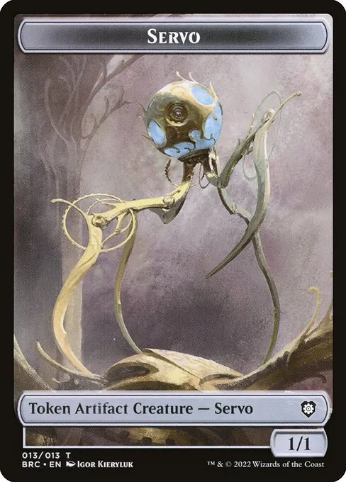 Servo · The Brothers' War Commander Tokens 13/14