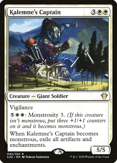 Kalemne's Captain · Commander 2020 92/322