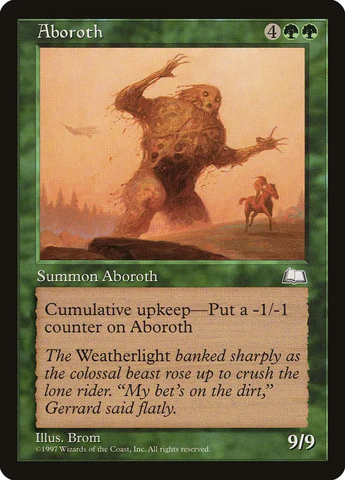 Aboroth · Weatherlight 117/167