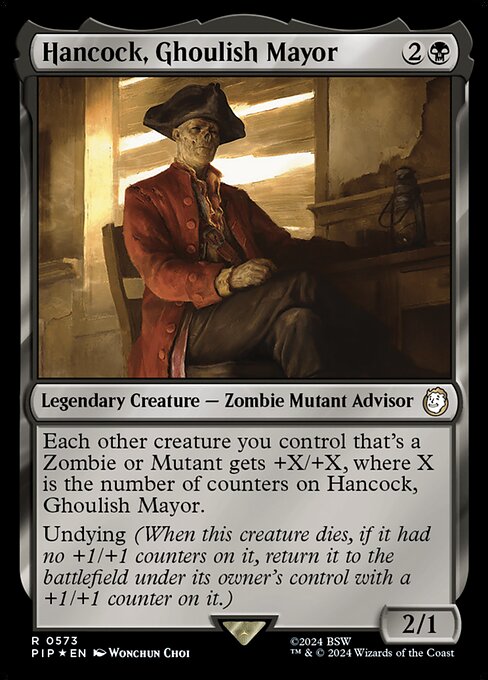 Hancock, Ghoulish Mayor · Fallout 573/1068