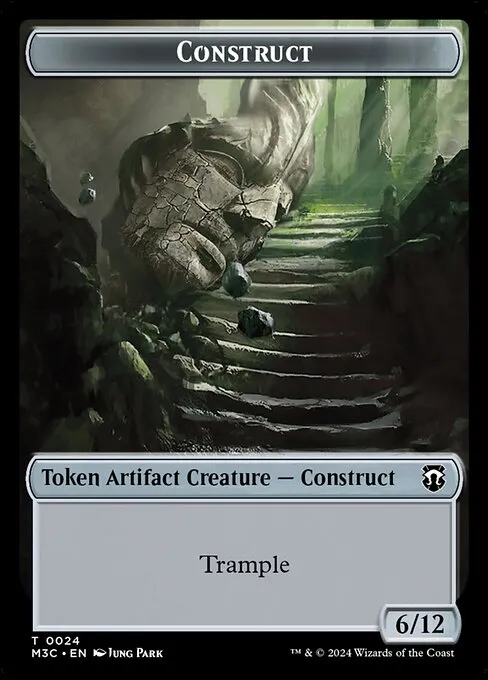 Construct · Modern Horizons 3 Commander Tokens 24/28