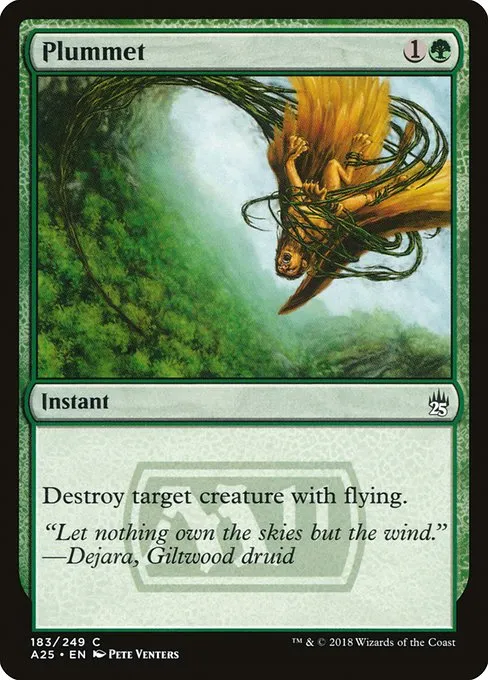 Plummet · Masters 25 183/249