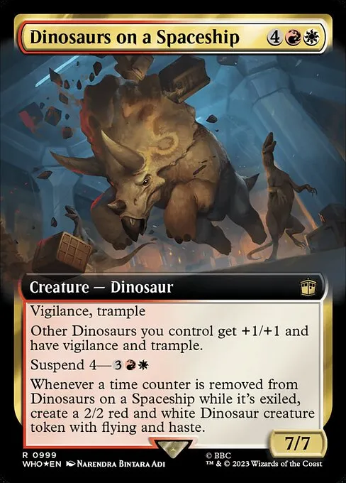 Dinosaurs on a Spaceship · Doctor Who 999/1178
