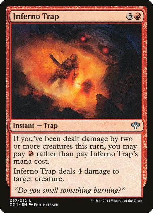 Inferno Trap · Duel Decks: Speed vs. Cunning 67/82