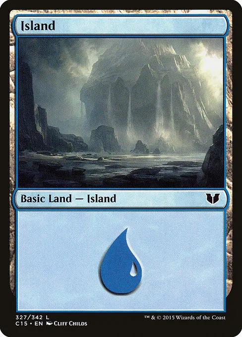 Island · Commander 2015 327/342