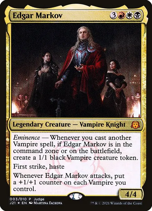 Edgar Markov · Judge Gift Cards 2021 3/10