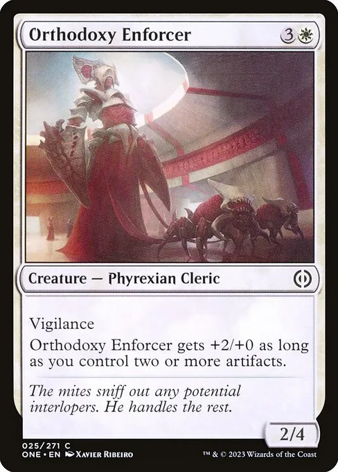 Orthodoxy Enforcer · Phyrexia: All Will Be One 25/479