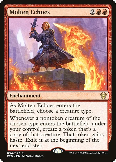 Molten Echoes · Commander 2020 54/322
