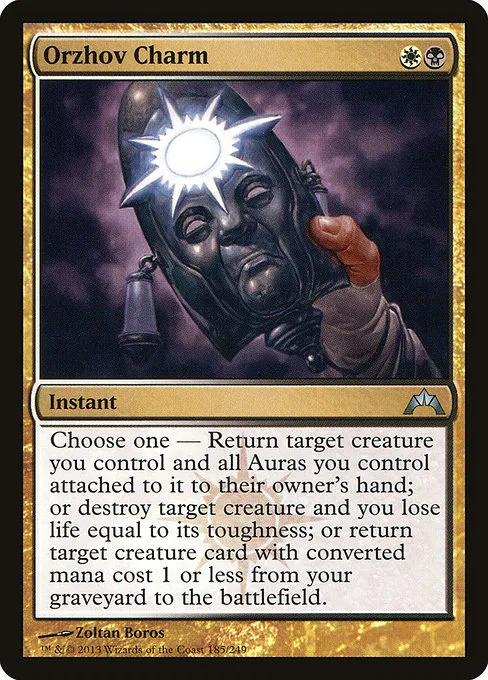 Orzhov Charm · Gatecrash 185/249