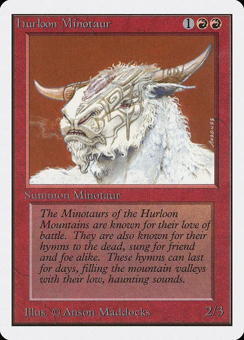 Hurloon Minotaur · Unlimited Edition 159/302