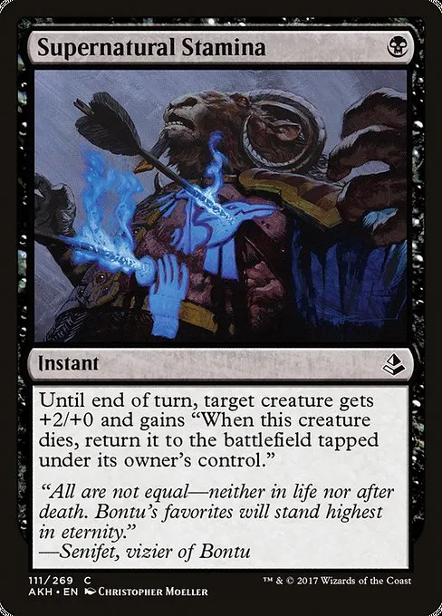 Supernatural Stamina · Amonkhet 111/287