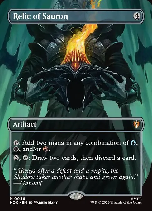 Relic of Sauron · The Hobbit Commander 46/7