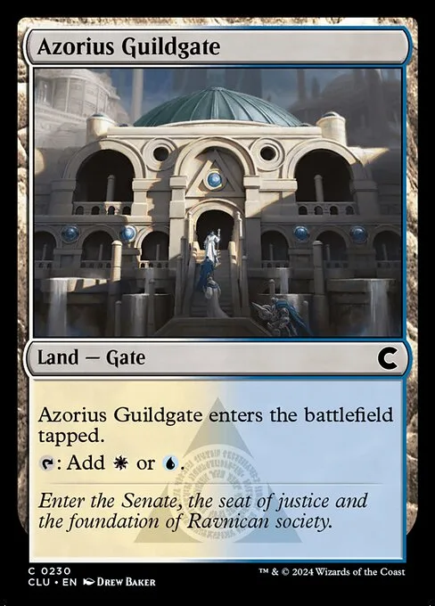 Azorius Guildgate · Ravnica: Clue Edition 230/284