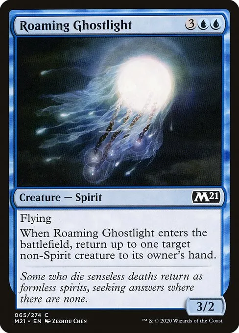 Roaming Ghostlight · Core Set 2021 65/397