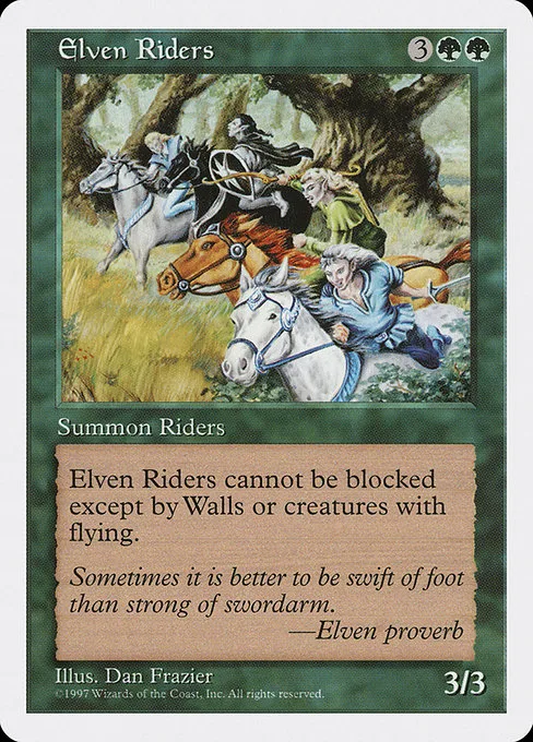 Elven Riders · Fifth Edition 291/460
