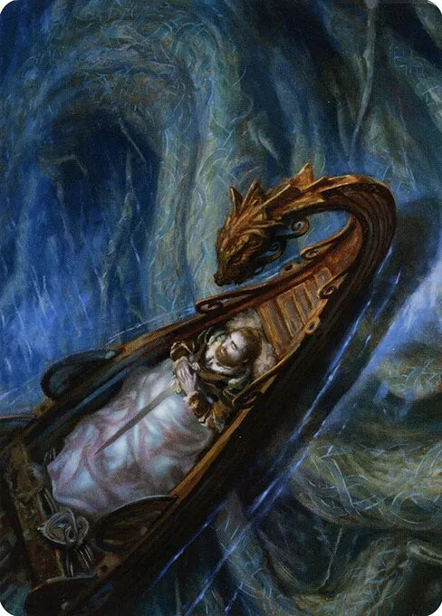 Funeral Longboat // Funeral Longboat · Kaldheim Art Series 68/81