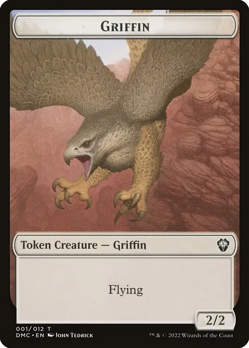 Griffin · Dominaria United Commander Tokens 1/12