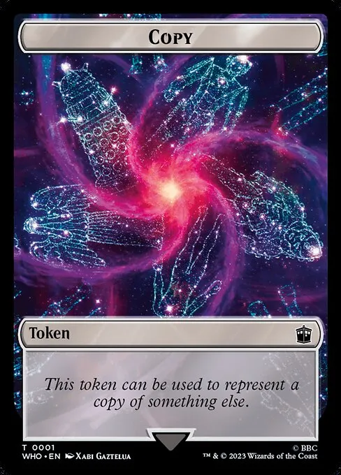 Copy · Doctor Who Tokens 1/64