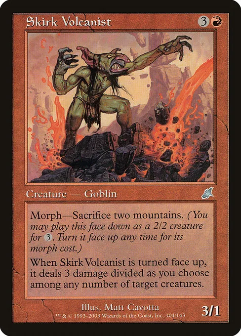 Skirk Volcanist · Scourge 104/143